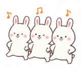 ウサギのダンス